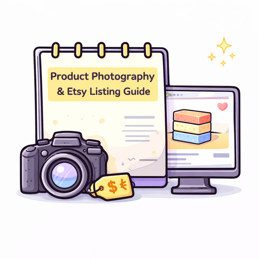 Product Photography & Etsy Listing Guide
