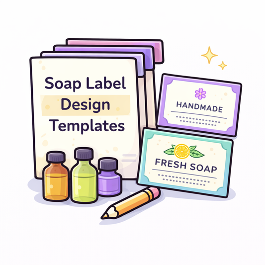 Soap Label Design Templates