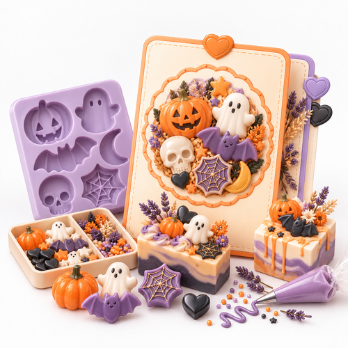 Halloween Soap Molds, Embeds & Decoration Handbook