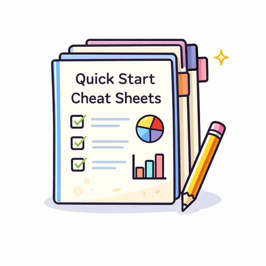 Quick Start Cheat Sheets