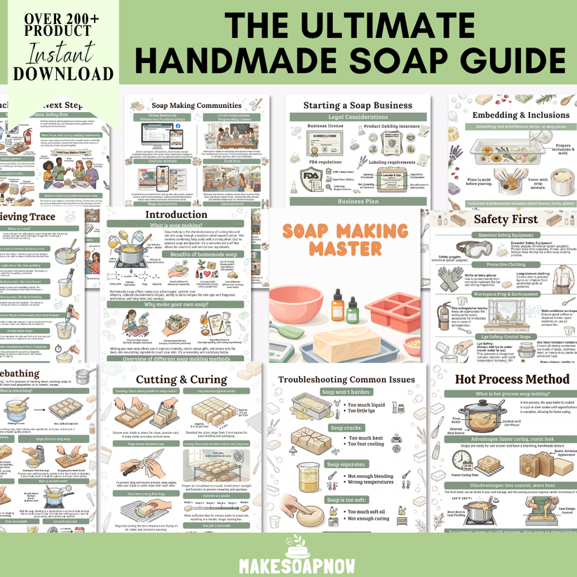 The Ultimate Handmade Soap Guide – Soap making guide